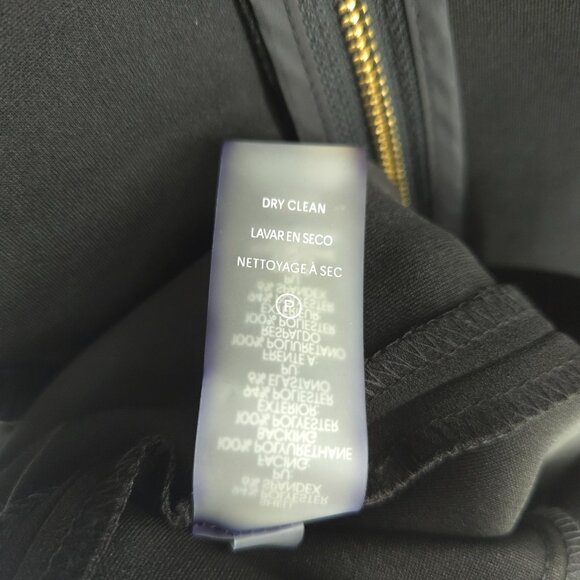 Calvin Klein Crepe Short Sheath Dress Faux Leather Belt Professional Workwear 2 - Picture 16 of 16